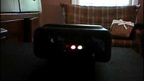 Motorola minitor V flashing lights