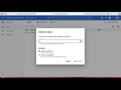 Google Cloud PubSub Java Client - Part 1