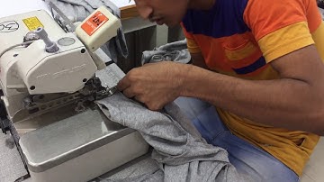 Side seam Join By Over lock machine