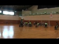 楽楽VS近福大(車いすハンドボール近畿リーグSummerMeeting)