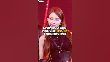 kpop idols who received harshest comments ever #kpop #shorts #lisa #asa #ahyeon #nova #blackpink