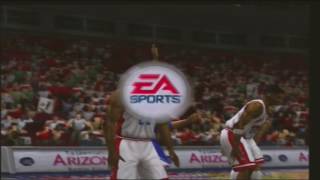 2 Kansas Jayhawks 1 Arizona Wildcats NCAA March Madness 2003 video game