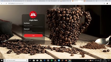 Creation of login page from scratch to database || PHP || HTML & CSS