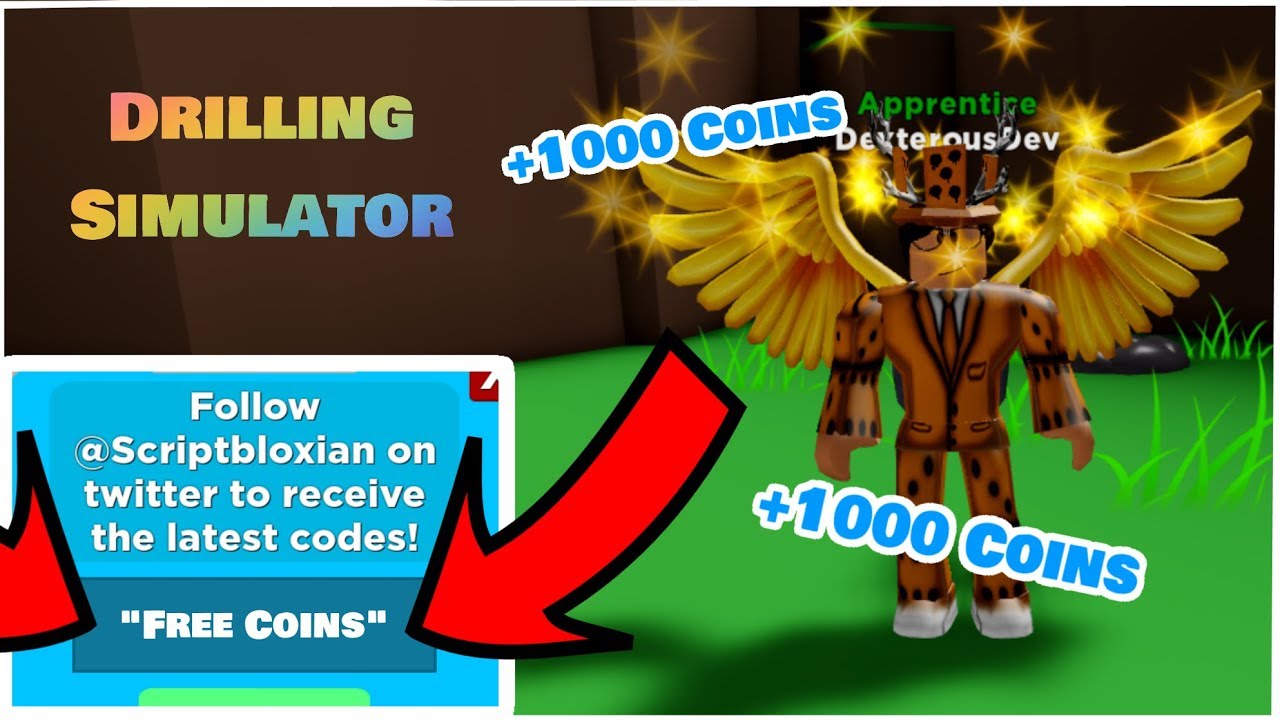 New Drilling Simulator Release Codes Youtube - all released codes in roblox drilling simulator video link