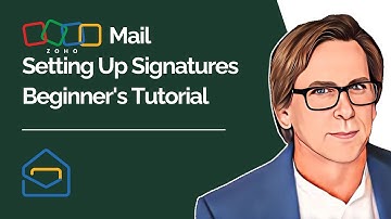 Zoho Mail Setting Up Signatures Beginner