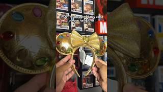 These have got to be my new favorite ears (post now removal! #disneyears #infinitygauntlet #thanos