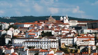 Coimbra é linda vista de um pássaro