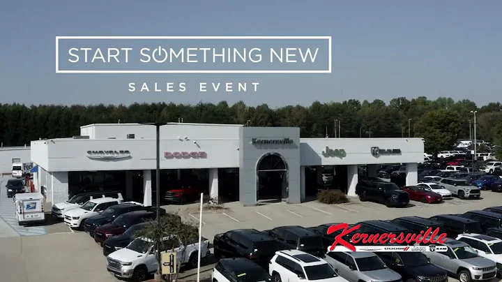 Kick off the new year with incredible deals - Start Something Sales Event 2025 at Kernersville CDJR