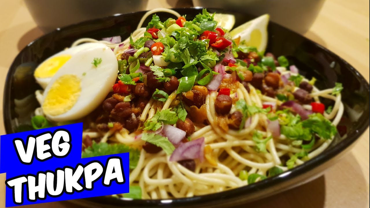 Easy Veg Thukpa Recipe | How to make thukpa | Thukpa Nepali Style - YouTube