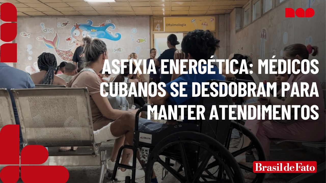 Asfixia energética: médicos cubanos se desdobram para manter atendimentos