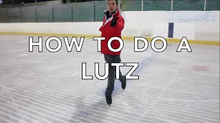 HOW TO DO A LUTZ | FIGURE SKATING ❄️❄️
