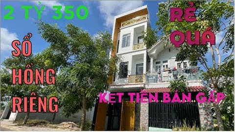 Bán nhà cuối hóc môn đường Phan văn hớn nối dài