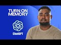 How to Turn On Memory in ChatGPT Save Conversations & References Easily!