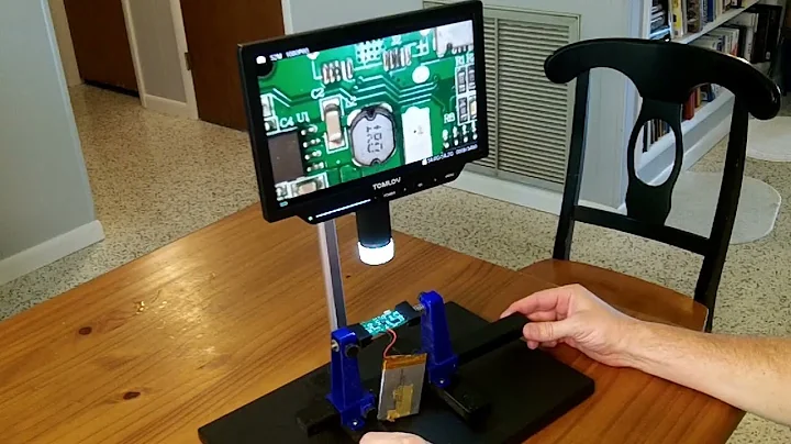 Review: TOMLOV TM4K MAX digital microscope 10.1" screen $270