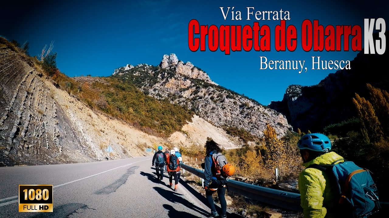 Vía ferrata Croqueta de Obarra K4