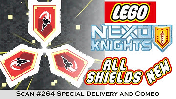 Scan Lego Nexo Knight #264 Special Delivery