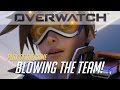 Quick Tracer Blows Enemy Team (Tracer Potg Gone Sexual) - Overwatch