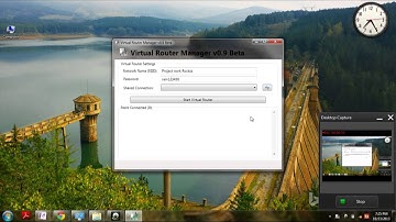 How to convert Laptop into a WIFI router in just  5 seconds !!