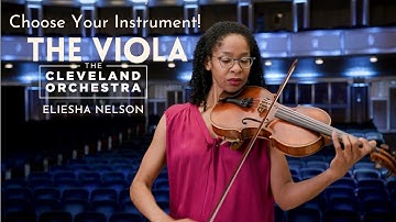 Choose Your Instrument! | Viola