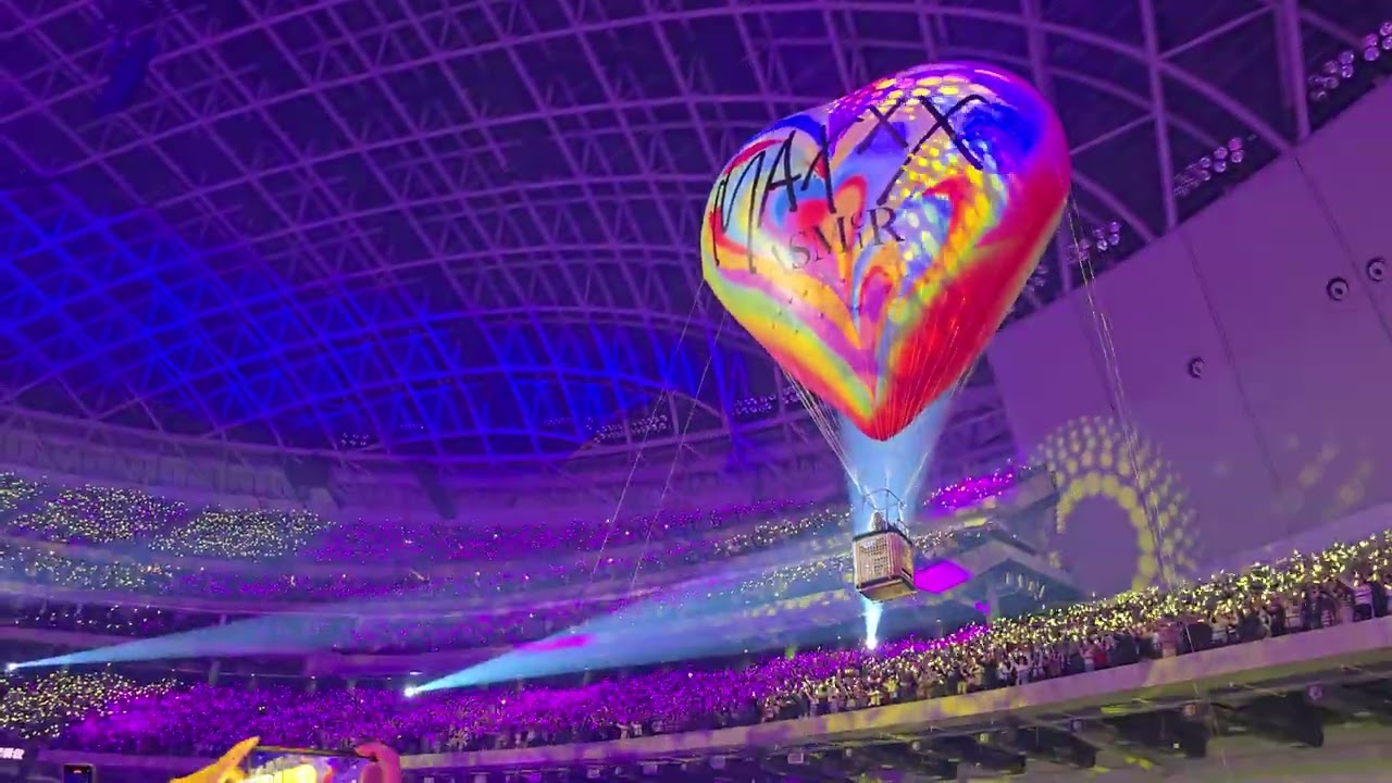 史上最狂大巨蛋首飛熱氣球！張惠妹《我要飛》真的飛起來了！🤩🎈🎤 #張惠妹 #台北 #大巨蛋 #演唱會 #熱氣球 #台灣 #4K高畫質