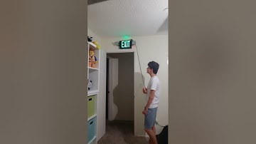 Exit sign combo emergency mode