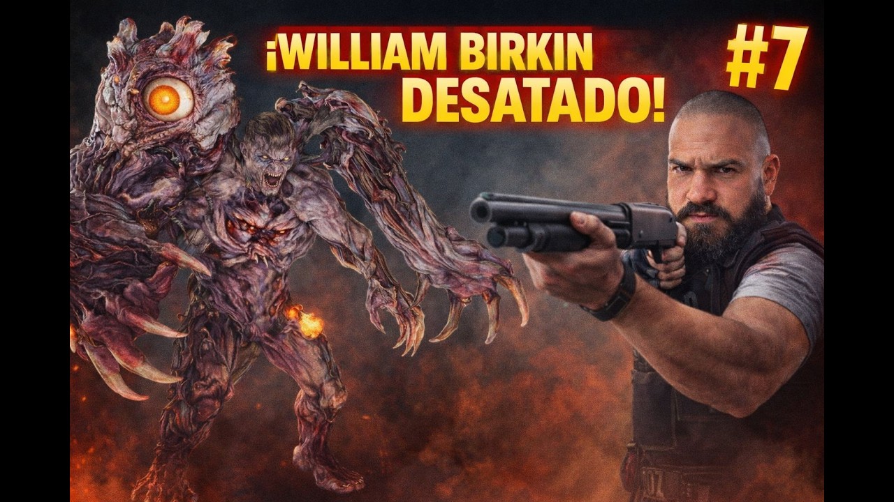 Resident Evil 2 Remake #7 🧟‍♂️¡William Birkin desatado! | Gameplay Español