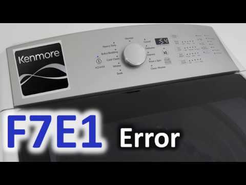 whirlpool dishwasher f7 e1