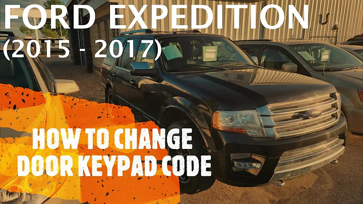 Ford Expedition - HOW TO CHANGE / ADD DOOR KEYPAD CODE (2015 - 2017)