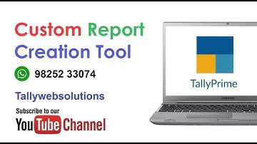 (Buy TDL Source Code Rs.900) Custom Basic Report Creation in Tally Prime | Create Unlimited Reports