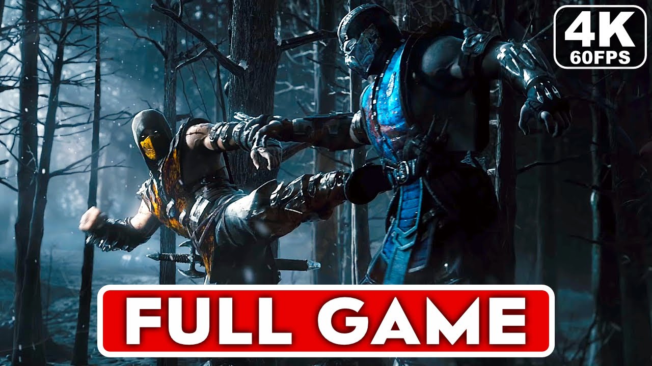 Mortal Kombat X Gameplay 4K 60FPS 