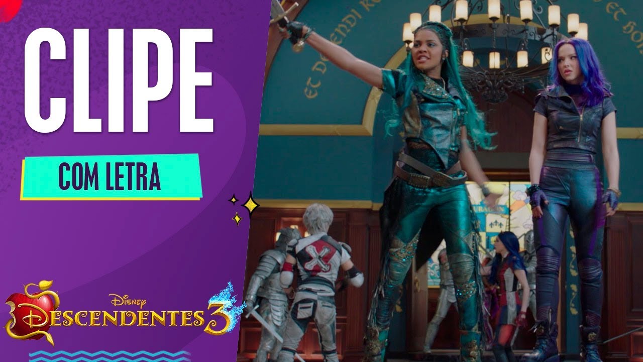 🎶 Night Falls | Clipe com letra | Descendentes 3