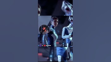 When somebody ugly walk in #gaming #masseffect #masseffectandromeda  #clips #shorts #funny