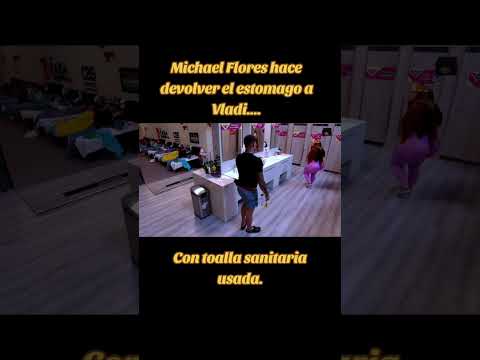 Michael Flores persigue a Vladi con toalla sanitaria usada - YouTube