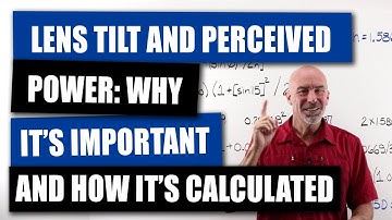 Lens Tilt And Perceived Power: Why It