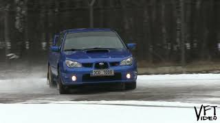Subaru Impreza STI 2006 snow attack