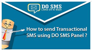 How to send Transactional SMS using DO SMS | VK SOFT screenshot 1