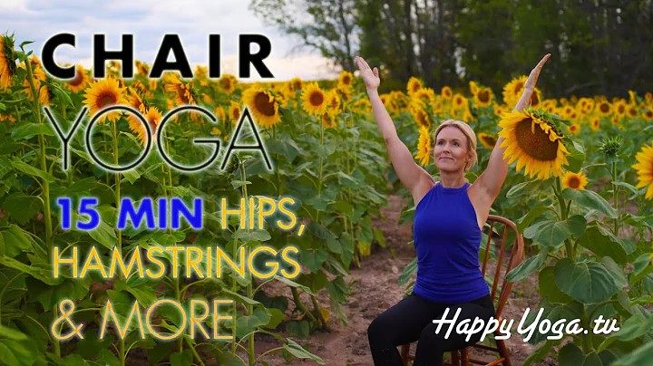 Chair Yoga 15 Min | Hip & Hamstring Focus