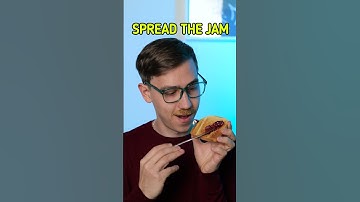 🍞🍓 Let’s Make Jam Toast! Yum! #kids #food