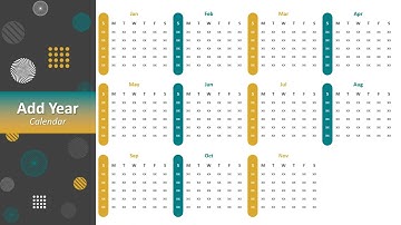 Calendar PowerPoint Template | Kridha Graphics