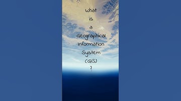 What is Geographical Information System (GIS) ?| #shorts #geography #technology