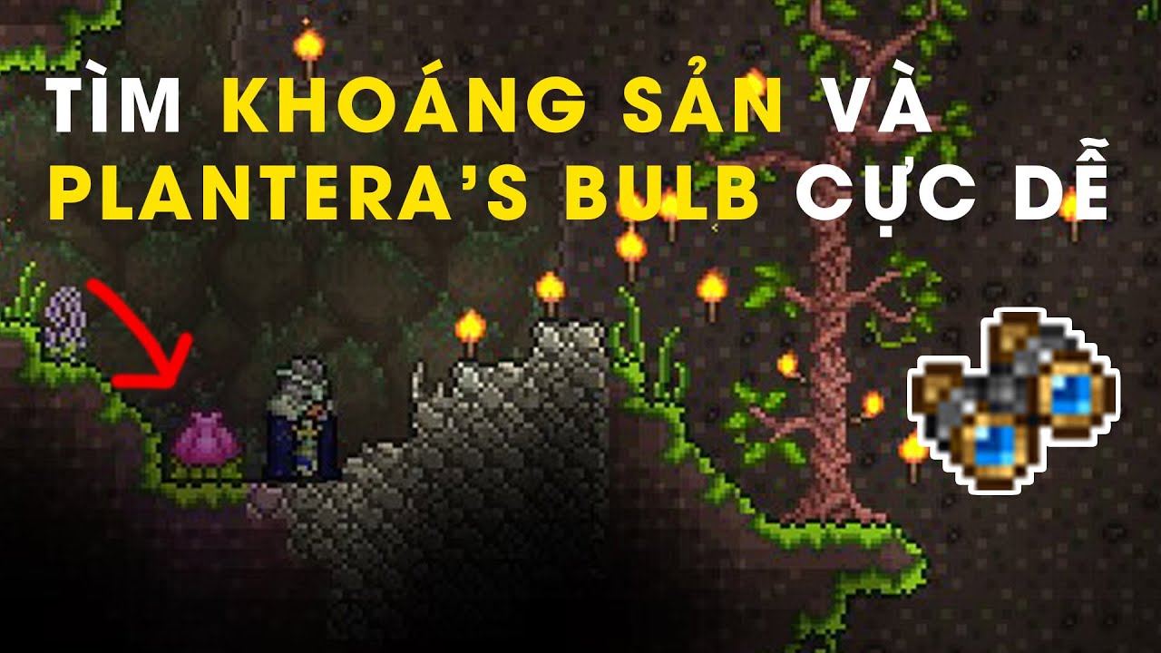 Hướng Dẫn Chơi Terraria Cơ Bản 12 Binoculars Tìm Khoáng Sản Và