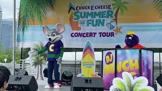 Chuck E Cheese Summer 2022 Concert from Chicago Illinois - Beach Party Bash