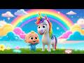 🦄 Little Unicorn Wants to Play | Magical Kids Song with Baby Zuzu