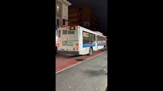 Queens, New York - Q8 Bus Route - Hybrid Electric Bus - Orion VII HEV