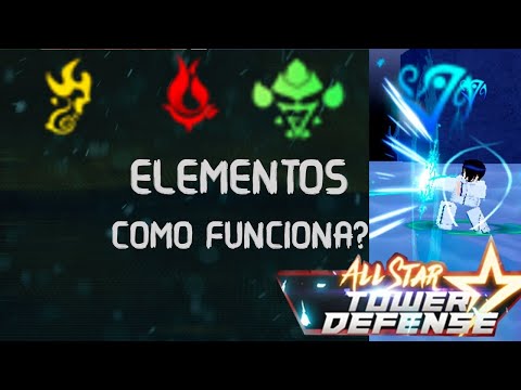 COMO FUNCIONA os NOVOS ELEMENTOS do ALL STAR TOWER DEFENSE (MUNDO 2)