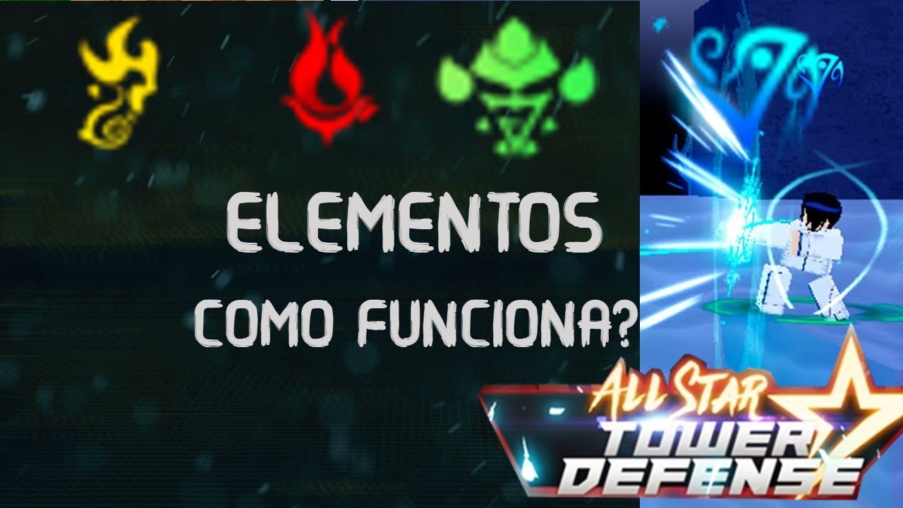 COMO FUNCIONA os NOVOS ELEMENTOS do ALL STAR TOWER DEFENSE (MUNDO