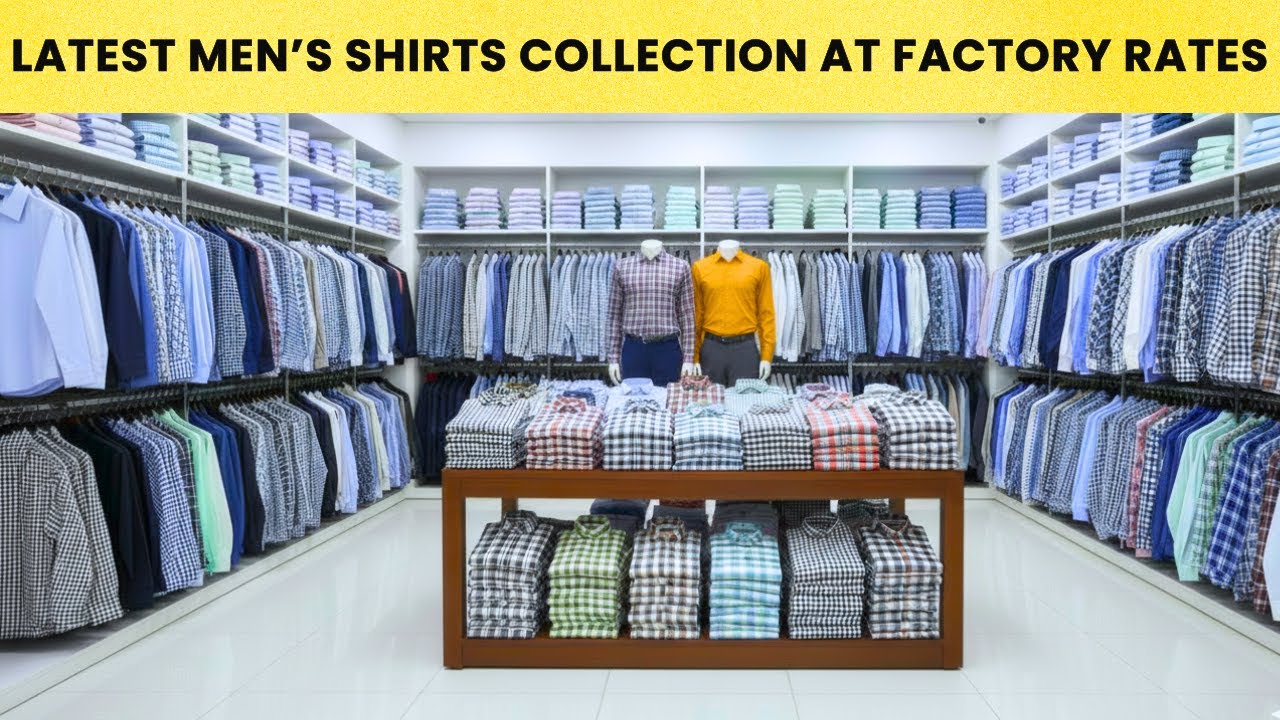 Latest Men’s Shirts Collection at Factory Rates 🔥 | Shirts Wholesale Market in Delhi | jean