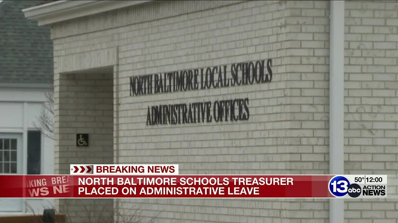 North Baltimore School treasurer on leave pending investigation in