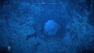 Horizon Forbidden West The Sunken Cavern Gouge #ForbiddenWest #Aloy #SunkenCavern #GreenShine