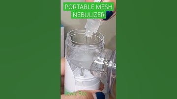 Mesh Nebulizer JSL-W303 Portable Nebulizer NT03 from Shopee. Check full video #ShopeeTagToWin